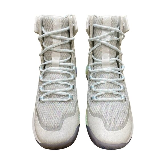 Under Armour Highlight Ace Women's Volleyball Shoes White Silver 3024042-100 NEW - Picture 4 of 6